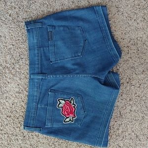 7 FOR ALL MANKIND DENIM SHORTS